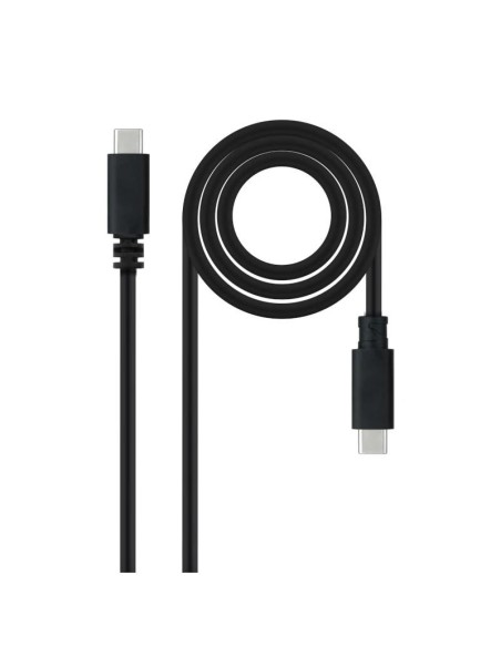 Nanocable Cable USB2.0 3A USB-C/M-USB-C/M 1.5 M