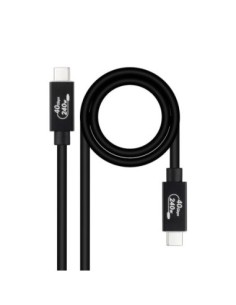 Nanocable Cable USB4 Gen3x2 40Gbps 240W USB-C 1.8M