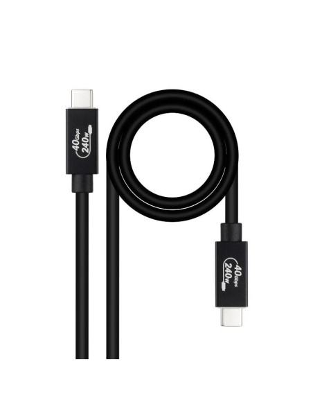 Nanocable Cable USB4 Gen3x2 40Gbps 240W USB-C 1.8M