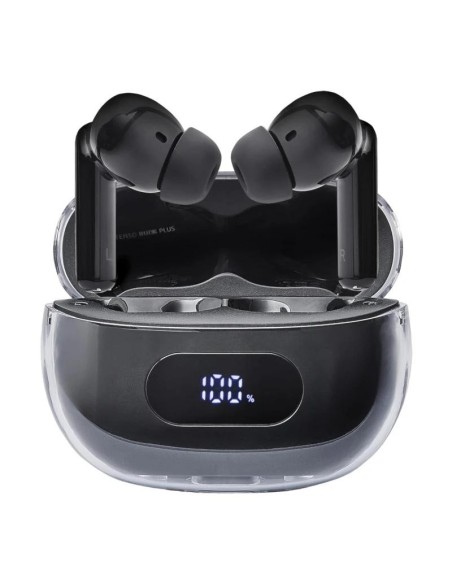 Intenso   Buds Plus Auriculares TWS ANC+ENC  Negro
