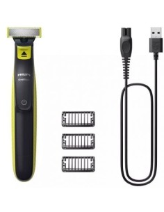Cortabarbas Philips Oneblade QP2724/10/ con Batería/ 3 Accesorios