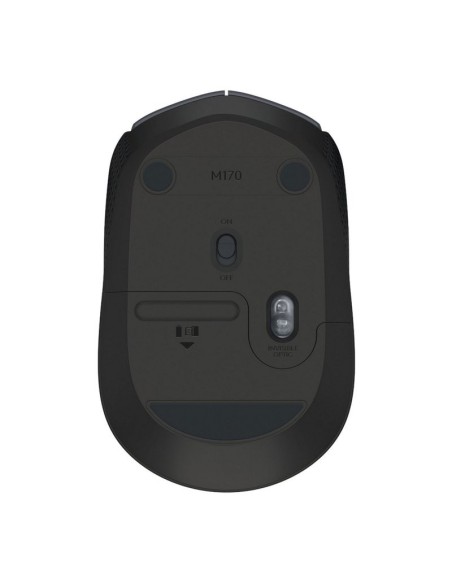 Logitech M171 Ratón Inalámbrico 1000 dpi Neg/Rojo