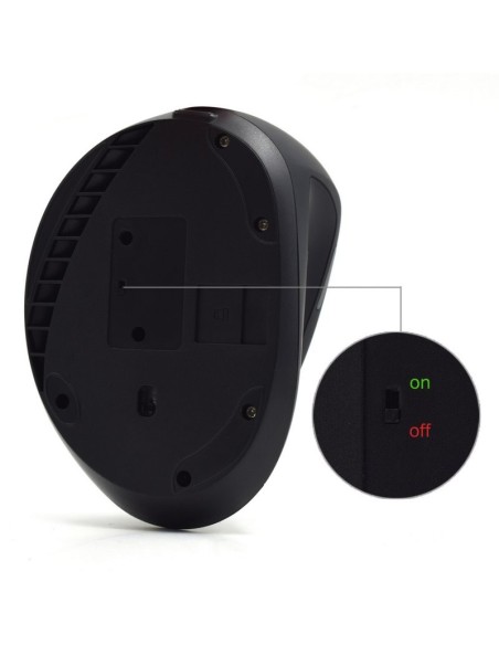 Ewent EW3158 Ratón Wireless Vertical 1600 dpi