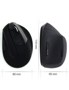 Ewent EW3158 Ratón Wireless Vertical 1600 dpi 2