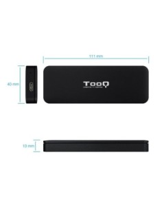 Tooq Caja Externa para SSD M'2 NVMe PCIe 2