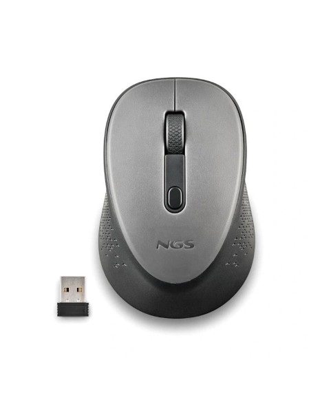 NGS RATON INALAMBRICO 800/1600DPI Gris
