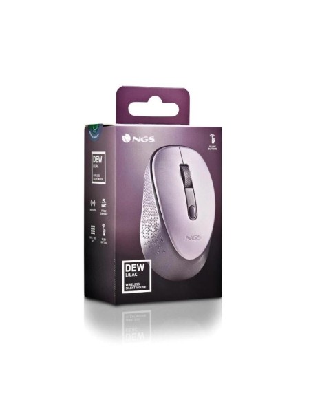 NGS RATON INALAMBRICO 800/1600DPI Lila