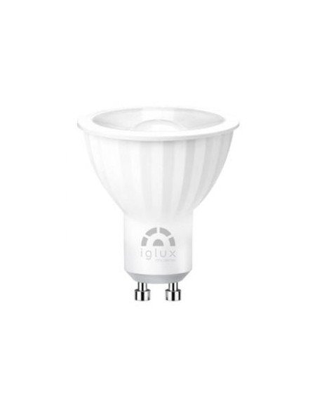 Bombilla Led Iglux XDIM-07120-F V2/ Casquillo GU10/ 7W/ 690 Lúmenes/ 5500K