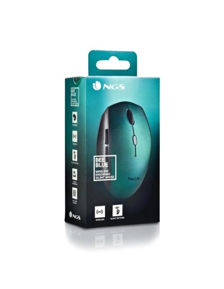 NGS RATON INALAMBRICO CON TECLAS SILENCIOSAS AZUL