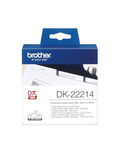 Brother Cinta DK22214 Papel Térmico Continuo 12mm