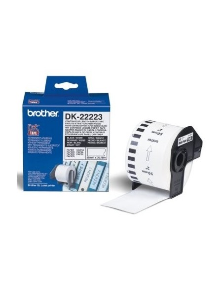 Brother Cinta Papel Termico Adhesivo 50mm