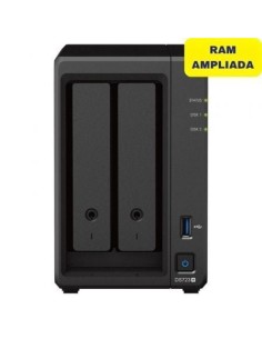 NAS Synology Diskstation DS723+/ 2 Bahías 3.5'- 2.5'/ 8GB DDR4/ Formato Torre