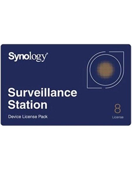 Licencia Física Synology Surveillance Device License Pack/ 8 Dispositivos