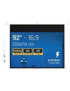 iggual Pantalla eléctrica 16:9 92" 203x114 cm