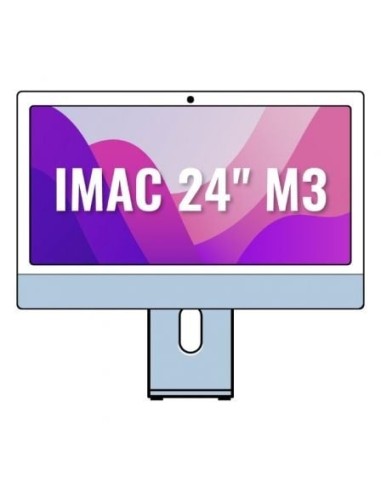 Apple iMac 24' Retina 4,5K / M3 8-Core CPU/ 8Gb/ 512Gb SSD/ 10-Core GPU/ Azul