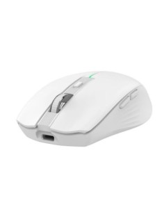 Coolbox Gaming Ratón  W01 1600DPI Inalámbrico Blan
