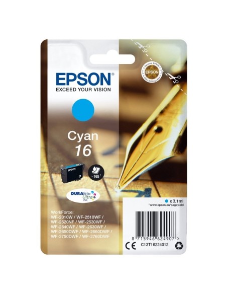 Epson Cartucho T1622 Cyan