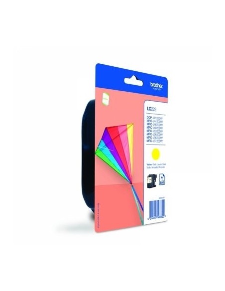 Brother Cartucho LC223YBP Amarillo