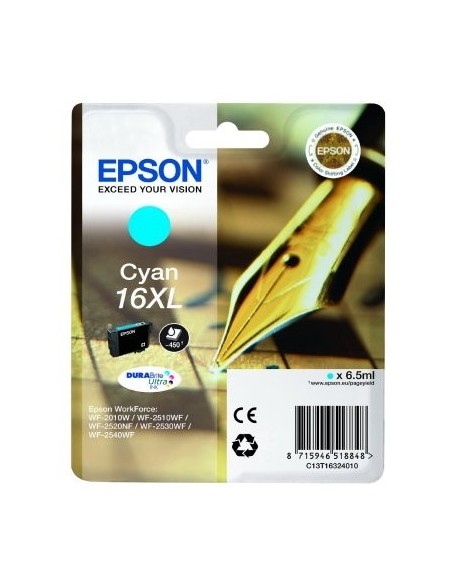 Epson Cartucho T1632XL Cyan