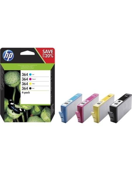 HP Cartucho Multipack 364