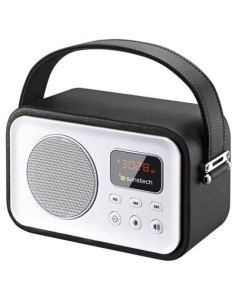 Radio Portátil Sunstech RPBT450/ a Pilas/ Negra