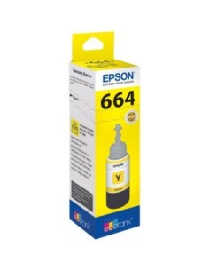 Epson Botella Tinta Ecotank T6641 Amarillo