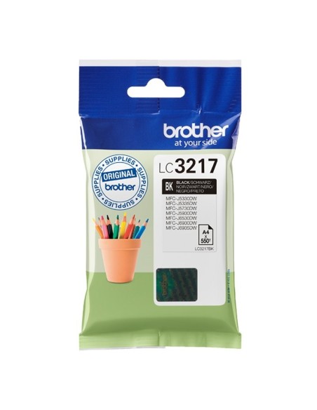 Brother Cartucho LC3217BK Negro