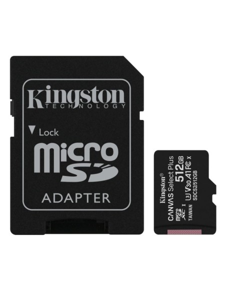 Kingston SDCS2/512GB microSD XC clase 10 512GB c/a