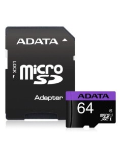 ADATA MicroSDHC 64GB UHS-I CLASS10 c/adapt