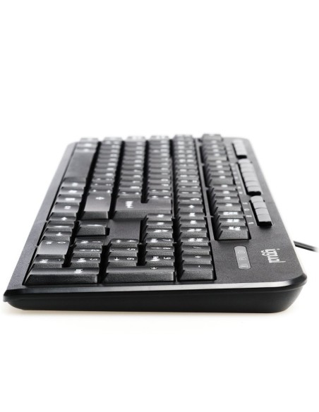 iggual Teclado multimedia CK-BASIC-120T negro