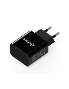 Aisens Cargador 20W USB-C PD30 1xUSB-C Negro