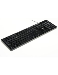 iggual Teclado estándar CK-FRAMELESS-105T negro