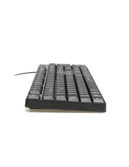 iggual Teclado estándar CK-FRAMELESS-105T negro