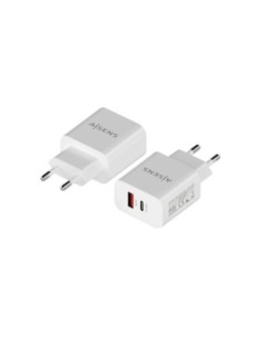 Cargador de Pared Universal Muvit For Change MCADP0006/ Toma de Corriente Universal/ 1xUSB Tipo-C/ 2xUSB/ 15W