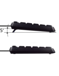 Ewent EW3001 teclado escritura silenciosa USB 2