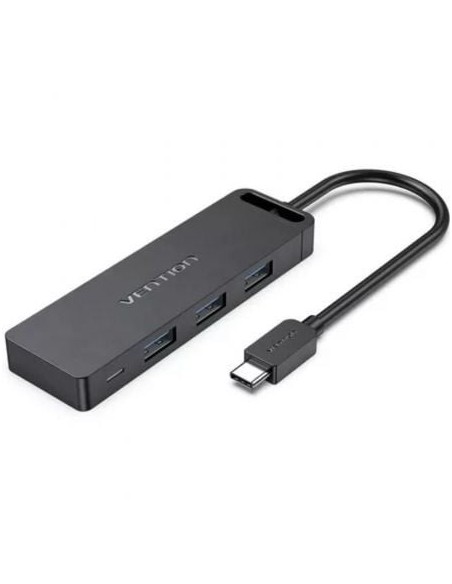 Hub USB Tipo-C Vention TGTBB/ 3xUSB/ 1xUSB Tipo-C/ 1x MicroUSB PD