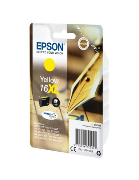 Epson Cartucho T1634XL Amarillo