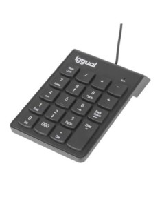 iggual Teclado numérico USB CK-NUM-19T negro 2