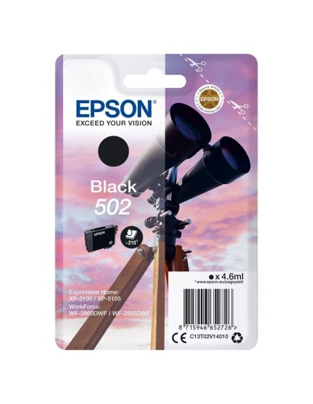 Epson Cartucho 502 Negro
