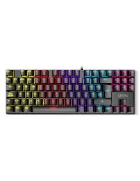 Teclado Gaming Mecánico Krom Kasic TKL/ Negro