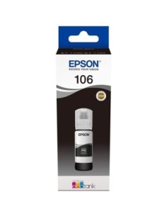 Epson Botella Tinta Ecotank 106 Negro