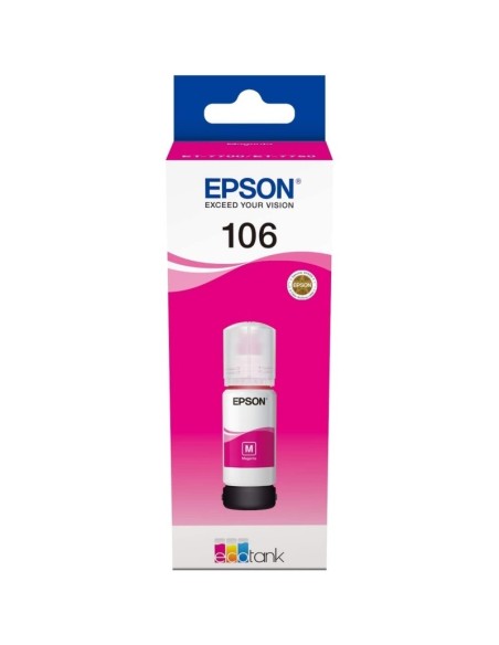 Epson Botella Tinta Ecotank 106 Magenta