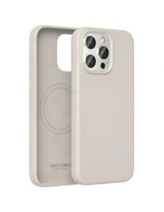 Funda Silicona con Magsafe Vention KUDM0-10/ Compatible con iPhone 13/ Gris Grava