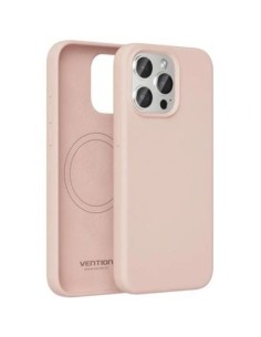 Funda Silicona con Magsafe Vention KUDP0-10/ Compatible con iPhone 13/ Rosa