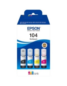 Epson Botellas Multipack Ecotank 104 4 Colores