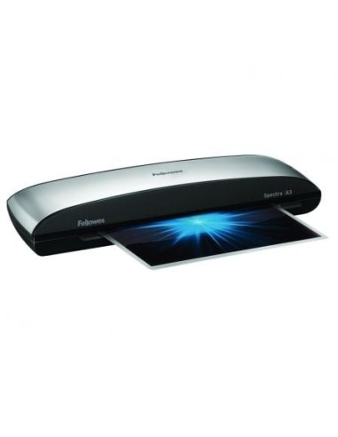 Plastificadora Fellowes Spectra A3/ hasta A3 y 125 Micras/ Gris y Negra