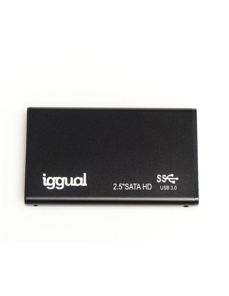 iggual Caja externa aluminio SSD 2'5" SATA USB 3'0