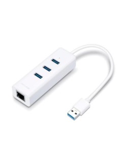TP-Link UE330 Adaptador 3xUSB 30 1xGbE