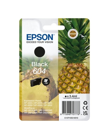 Epson Cartucho 604 Negro
