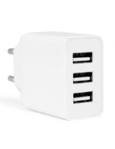 Cargador de Pared Orbegozo EN 1100/ 3xUSB/ 17W
